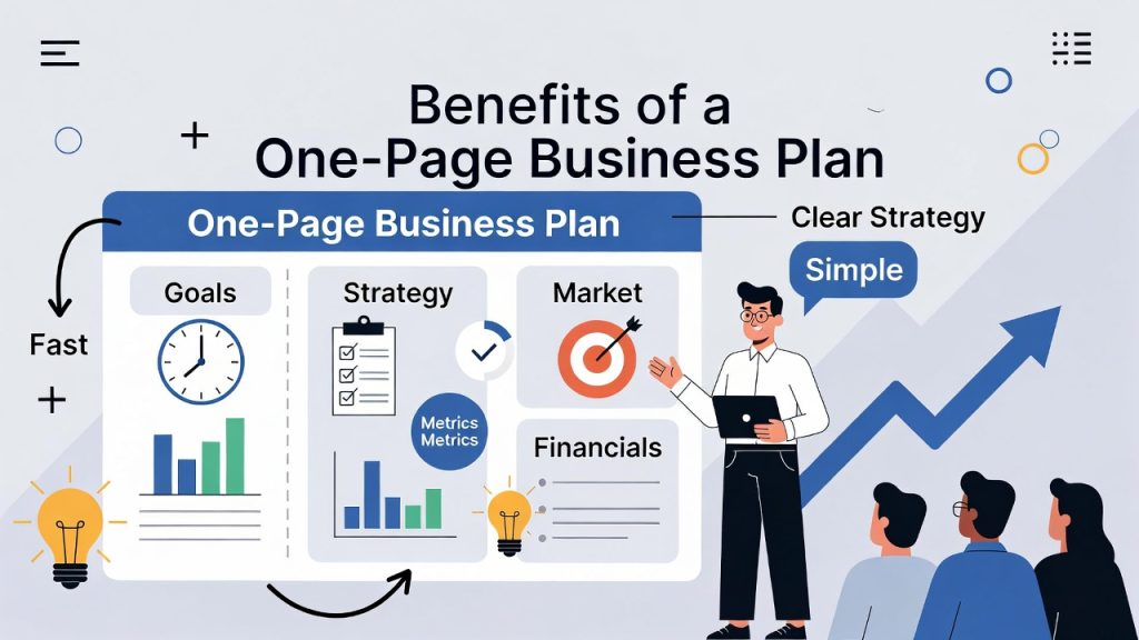 Benefits of One‑Page Business Plan