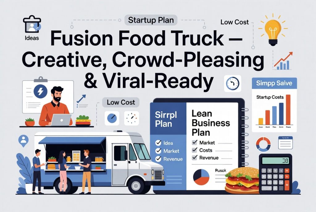 Fusion Food Truck – Creative, Crowd-Pleasing & Viral-Ready