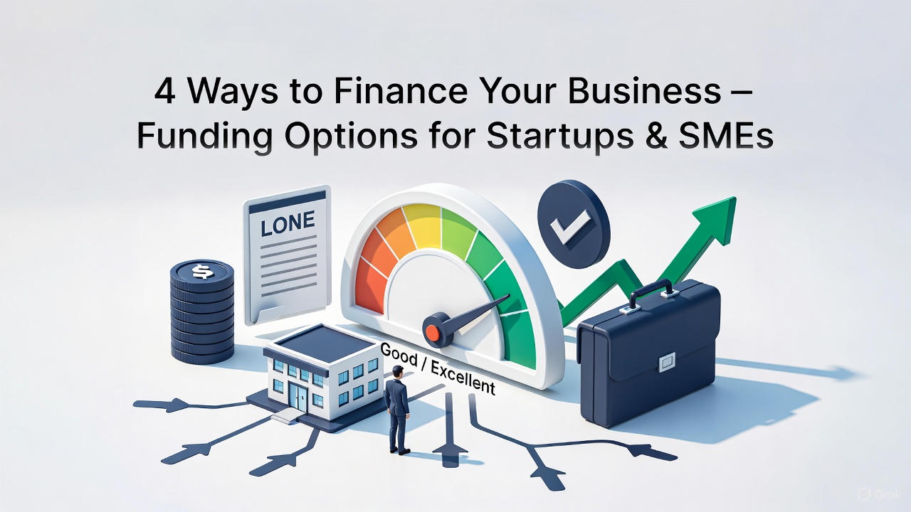 4 Ways to Finance your Business