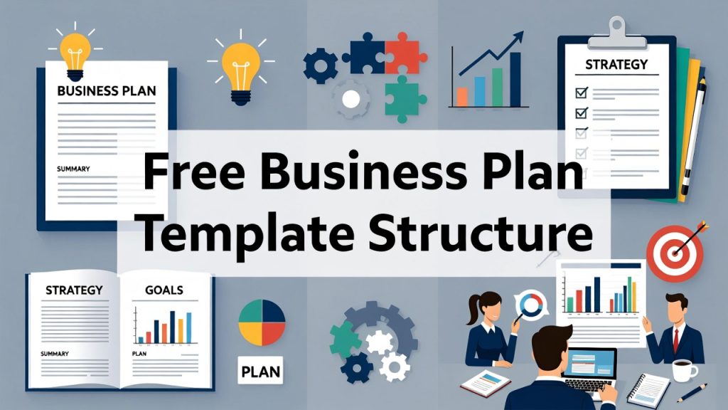 Free Business Plan Template Structure