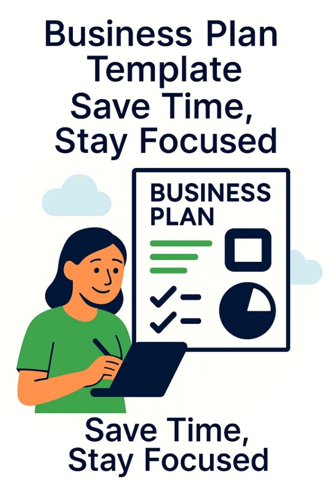 Business Plan Template Save Time, Stay Focused