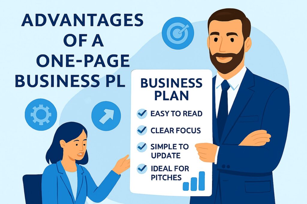 Advantages of a One‑Page Business Plan