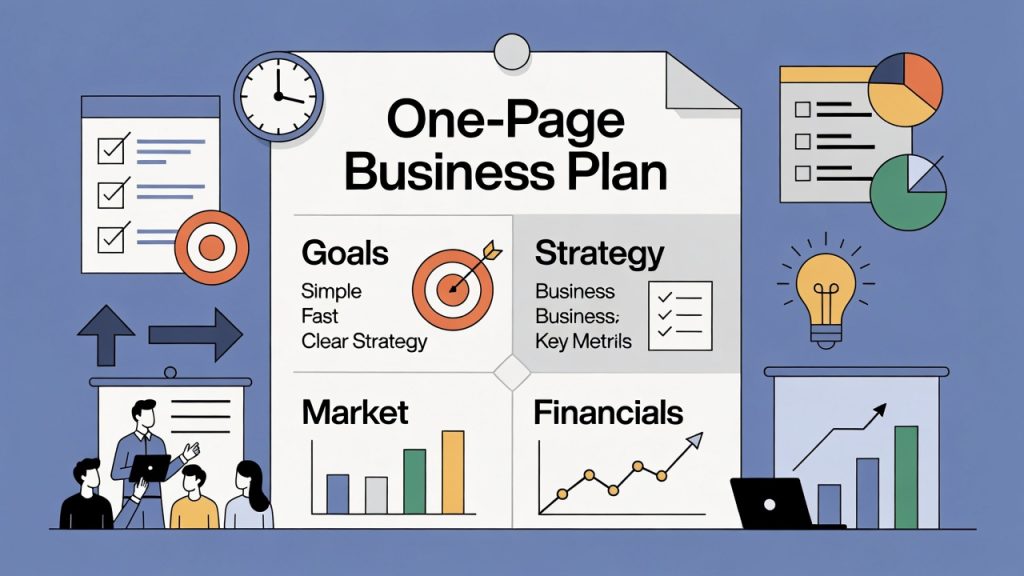 What Should Your One‑Page Business Plan Contain?