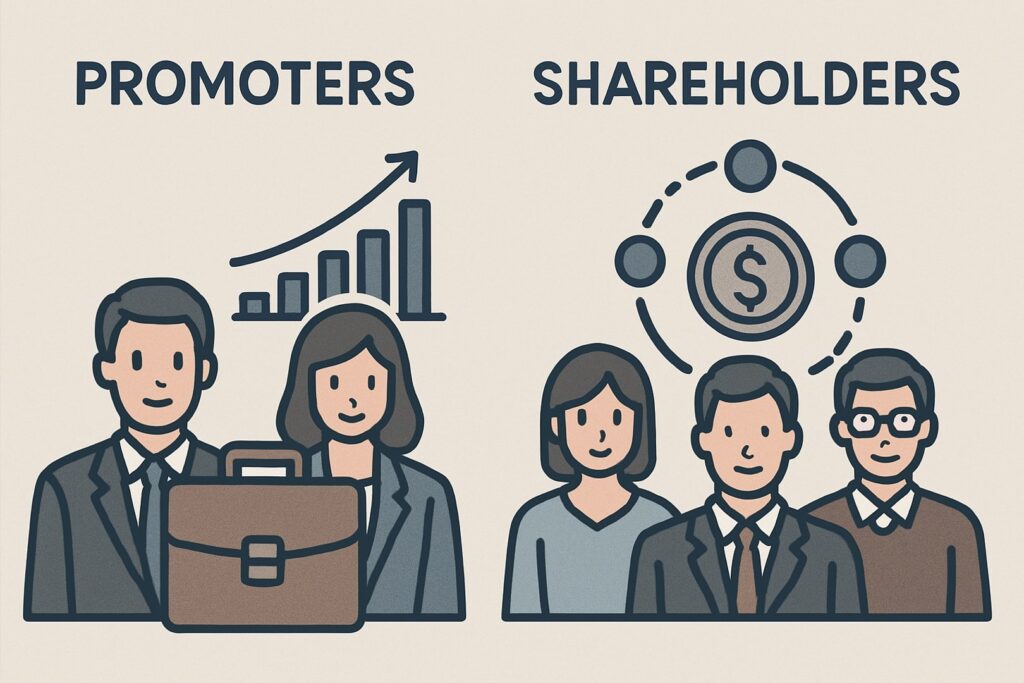 Promoters and Shareholders
